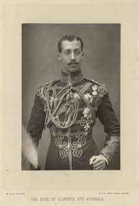 Prins Albert Victor, hertig av Clarence och Avondale av English Photographer