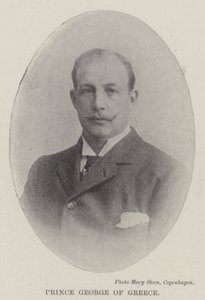 Prins George av Grekland av English Photographer