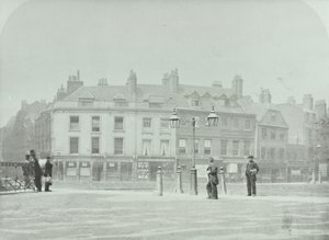 Princes Street, Westminster LB: från helgedomen, 1885 av English Photographer