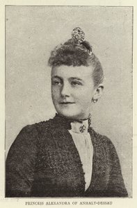 Prinsessan Alexandra av Anhalt-Dessau