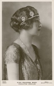 Prinsessan Mary, Viscountess Lascelles (s/v foto) av English Photographer