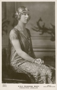 Prinsessan Mary, Viscountess Lascelles (s/v foto) av English Photographer
