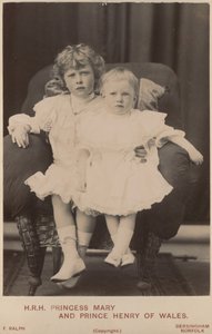 Prinsessan Mary och prins Henrik av Wales av English Photographer