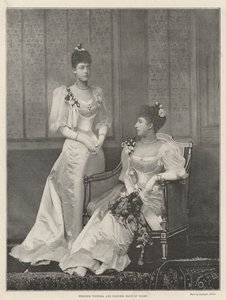Prinsessan Victoria och prinsessan Maud av Wales