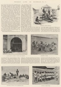 Fängelseliv i Burmah av English Photographer