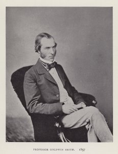 Professor Goldwin Smith, 1857 av English Photographer