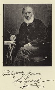 Professor John Tyndall, PhD, LLD, DCL, FRS, undc av English Photographer