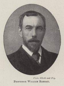 Professor William Ramsay av English Photographer