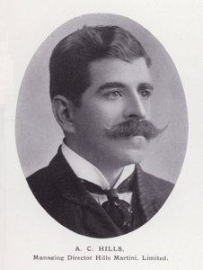 Prominent Men of London: A C Hills (s/v foto) av English Photographer