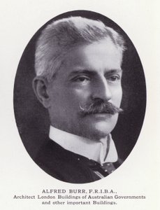 Prominent Men of London: Alfred Burr (s/v foto) av English Photographer