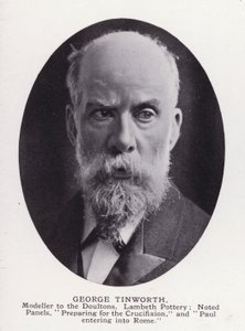 Prominent Men of London: George Tinworth (s/v foto) av English Photographer