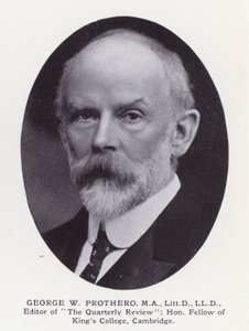 Prominent Men of London: George W Prothero (s/v foto) av English Photographer