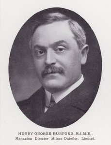Prominent Men of London: Henry George Burford (s/v foto) av English Photographer