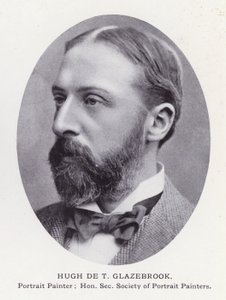 Prominent Men of London: Hugh De T Glazebrook (s/v foto) av English Photographer