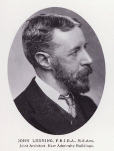 Prominent Men of London: John Leeming (s/v foto) av English Photographer