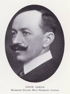 Prominent Men of London: Louis Carle (s/v foto) av English Photographer