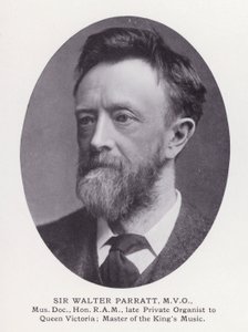 Prominent Men of London: Sir Walter Parratt (s/v foto) av English Photographer