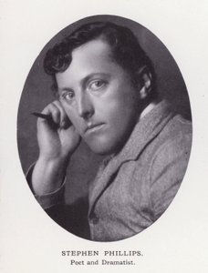 Prominent Men of London: Stephen Phillips (s/v foto) av English Photographer