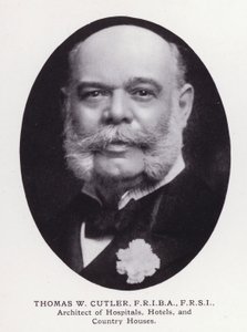 Prominent Men of London: Thomas W Cutler (s/v foto) av English Photographer
