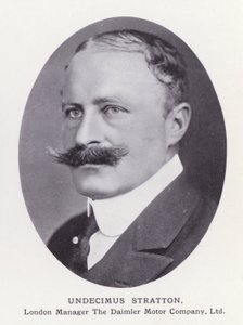 Prominent Men of London: Undecimus Stratton (s/v foto) av English Photographer
