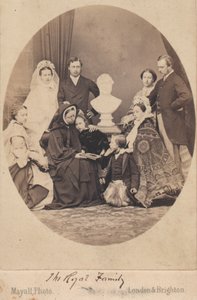 Drottning Victoria och Prins Albert av English Photographer