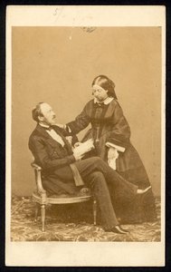 Drottning Victoria och Prins Albert av English Photographer