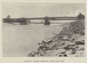 Queens Ferry Bridge, över Dee av English Photographer