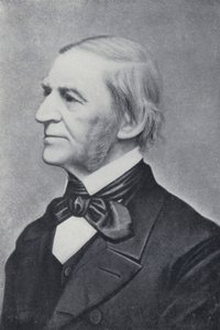 Ralph Waldo Emerson (s/v foto) av English Photographer