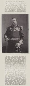 Konteramiral H M Rawson, CB, befälhavare för straffexpeditionen till Benin av English Photographer