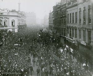 Reformdemonstration, 21 juli 1884, fotografi av English Photographer