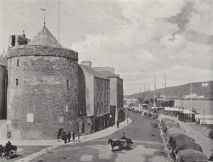 Reginalds Tower och kajen, Waterford av English Photographer