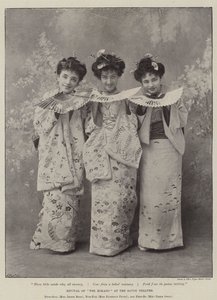 Återupplivande av The Mikado på Savoy Theatre av English Photographer