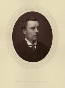 Höger Hon. Joseph Chamberlain av English Photographer