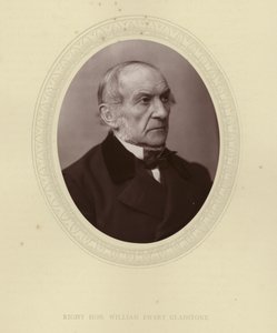 Höger Hon. William Ewart Gladstone av English Photographer