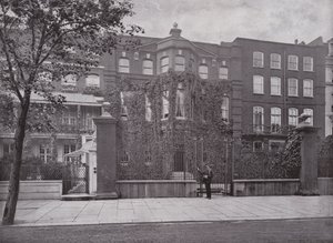 Rossettis hus i Cheyne Walk, Chelsea av English Photographer