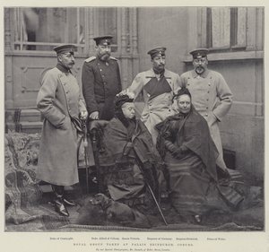 Royal Group tagen på Palais Edinburgh, Coburg av English Photographer