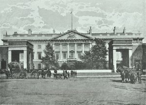 Royal Mint, Tower Hill, 1890 av English Photographer