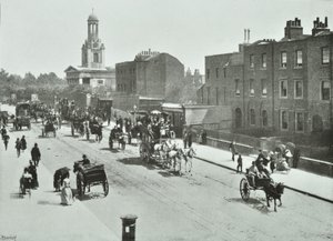 Saint Marks, Clapham Road: vid Kennington Road, 1894 av English Photographer