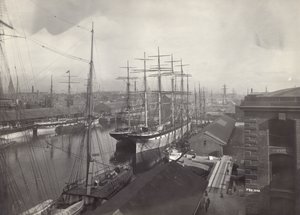 Salthouse Dock, Liverpool, juni 1897 av English Photographer
