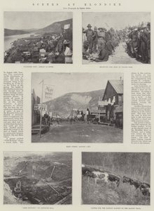 Scener på Klondike