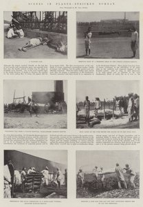Scener i pestdrabbade Bombay
