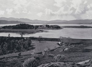 Skottland: Dunstaffnage Castle (s/v foto) av English Photographer