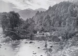 Skottland: In the Trossachs Glen (s/v foto) av English Photographer