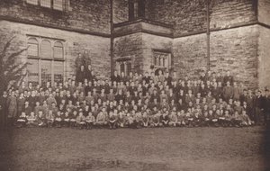 Sedbergh: Group of Boys (s/v foto) av English Photographer