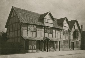 Shakespeares hus, Stratford-on-Avon av English Photographer
