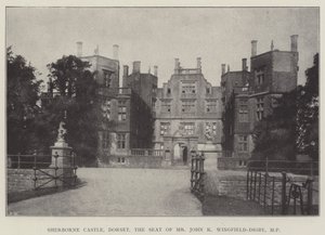 Sherborne Castle, Dorset, säte för Mr John K Wingfield-Digby, MP av English Photographer