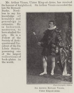 Sir Arthur Edward Vicars, Ulster King-at-Arms av English Photographer