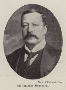 Sir Charles Metcalfe av English Photographer