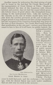 Sir Claude MacDonald, brittisk minister i Japan av English Photographer
