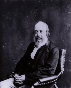 Sir Edwin Chadwick, engelsk socialreformator som har bidragit till förändringar av de fattiga lagarna och förbättringar av folkhälsa och sanitet (s/v foto) av English Photographer